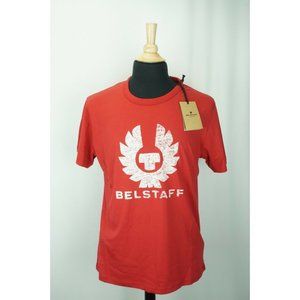 Belstaff Coteland 2.0 Belstaff Red Graphic T Shirt Sz 2XL BRAND NEW W TAGS